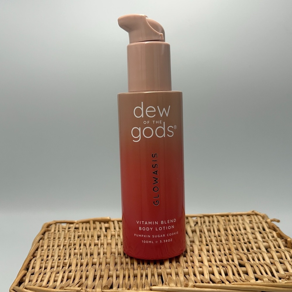Dew Of The Gods Glowasis Vitamin Blend Body Lotion Pumpkin Sugar Cookie Hydratin